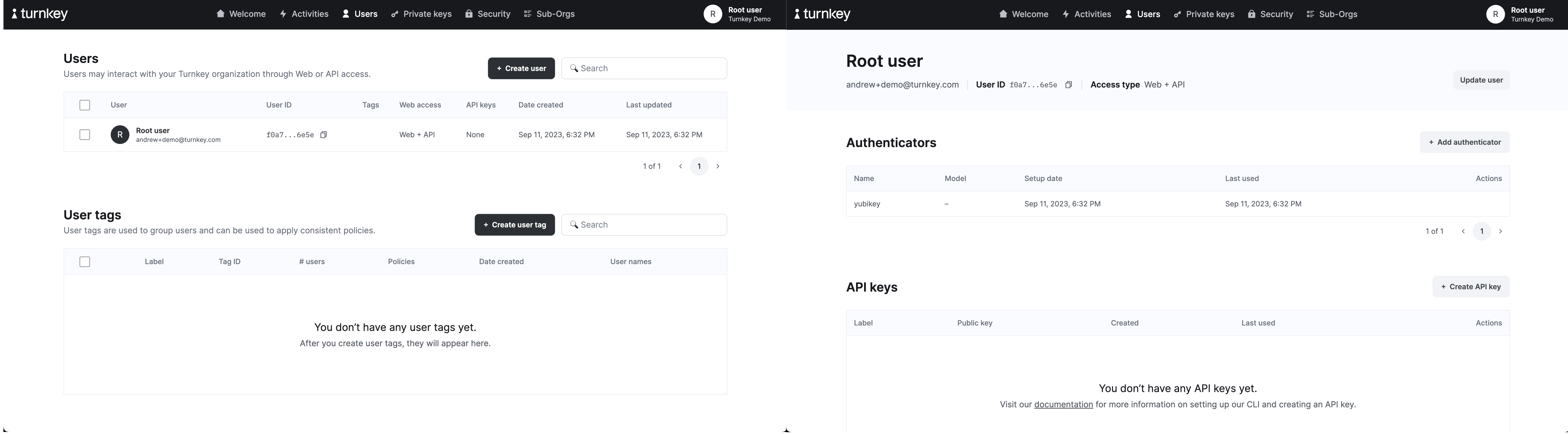 create api key screenshot 1